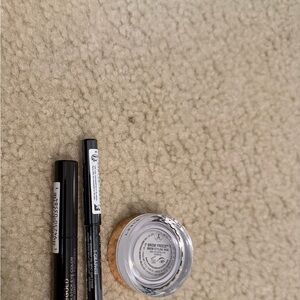 Anastasia Beverly Hills Brow Freeze Laura mercier rose gold , MUFE graphite penc